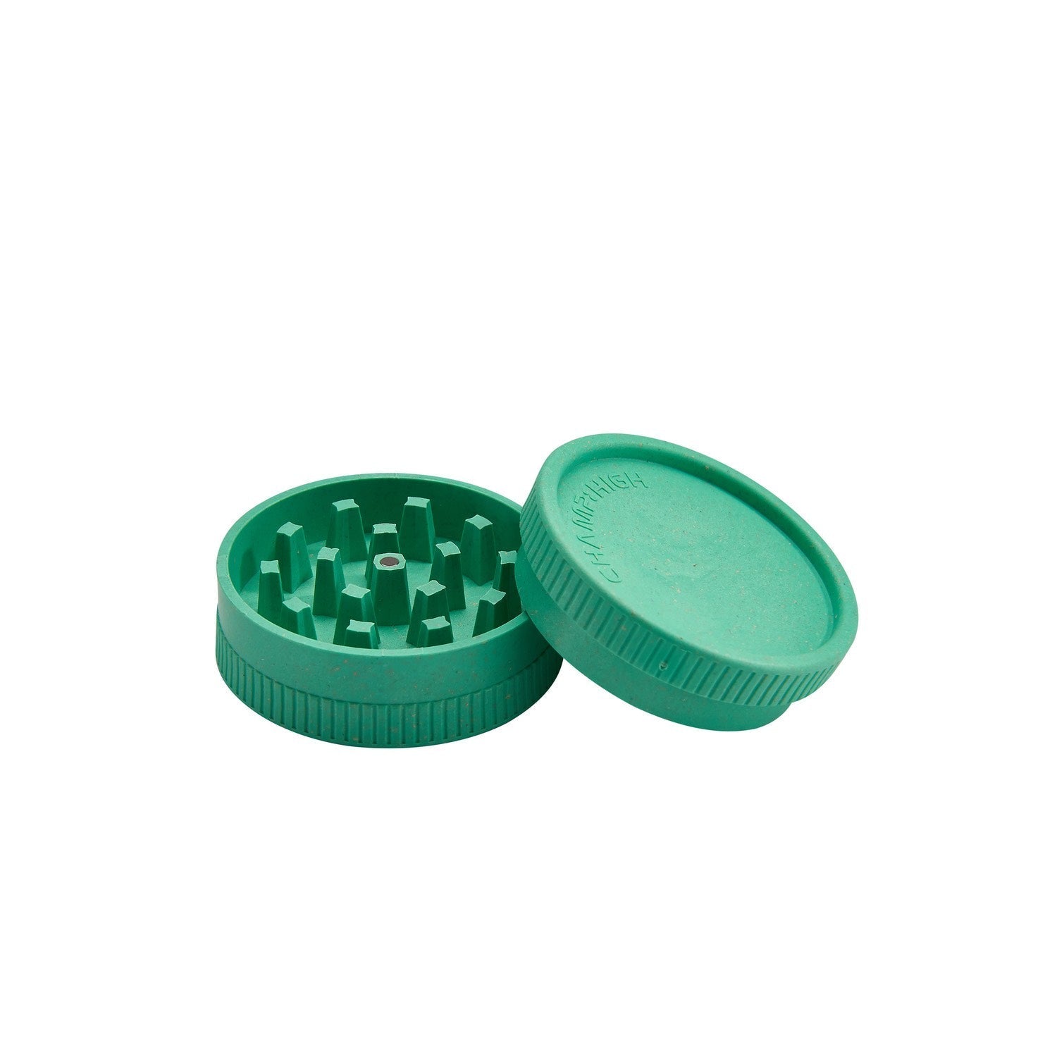 Hemp Plastic Grinder - 55mm - 2 Layers kaufen bei rauchwerk.ch