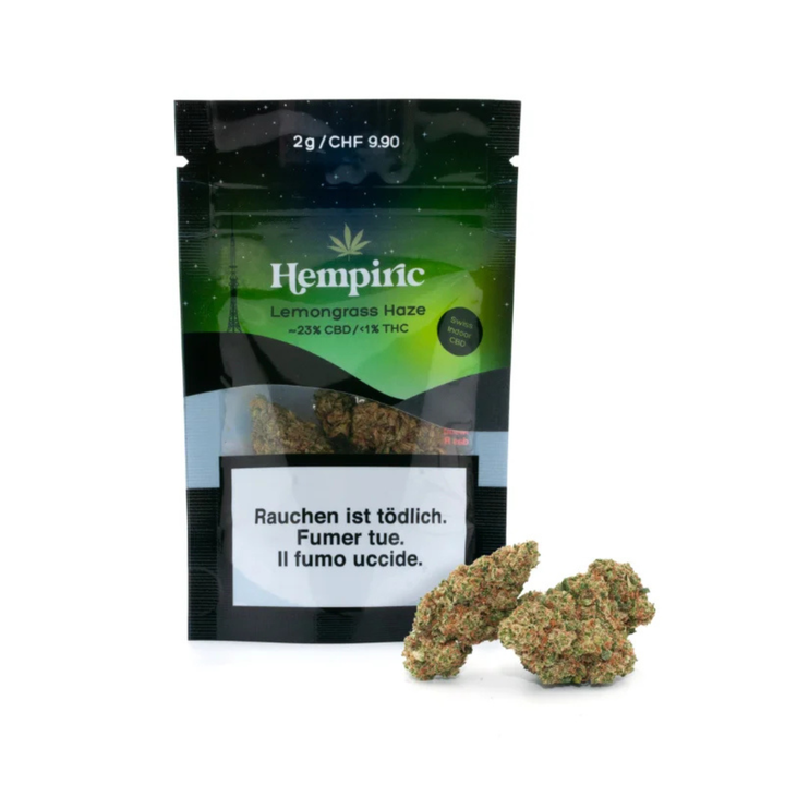 Hempiric Lemongrass Haze Indoor CBD Blüten 2g