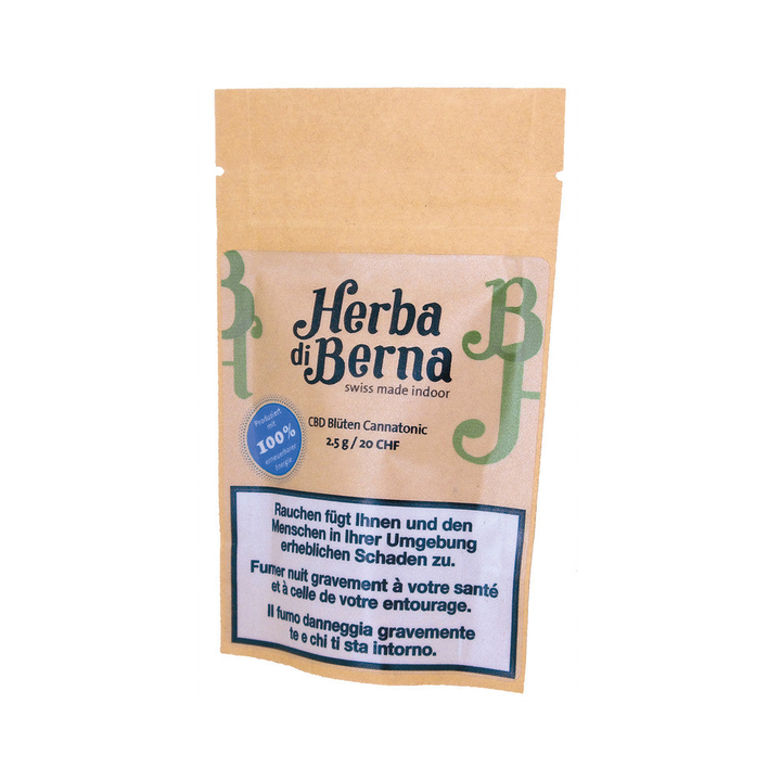 Herba di Berna Cannatonic Indoor – CBD-Blüten, 3.5 g