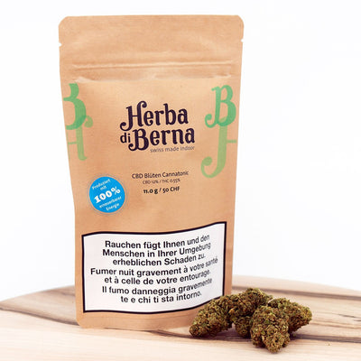 Herba di Berna Cannatonic Indoor – CBD-Blüten, 11 g, Ansicht 1