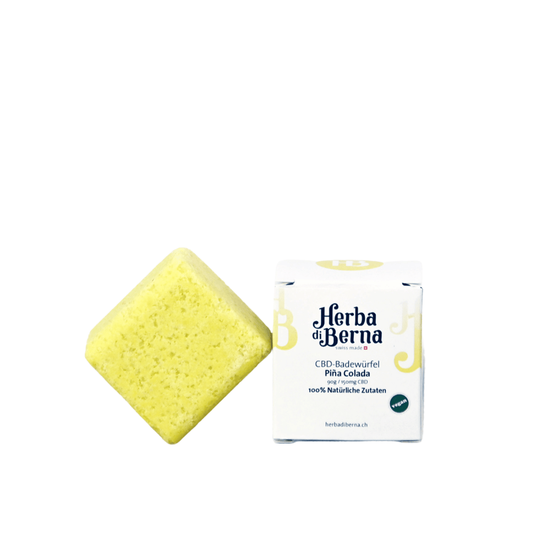 Herba di Berna CBD Badewürfel Pina Colada 90g