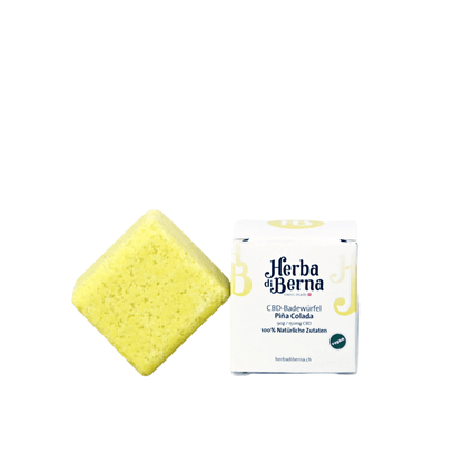 Herba di Berna - CBD Badewürfel - 150mg CBD - Pina Colada kaufen bei rauchwerk.ch