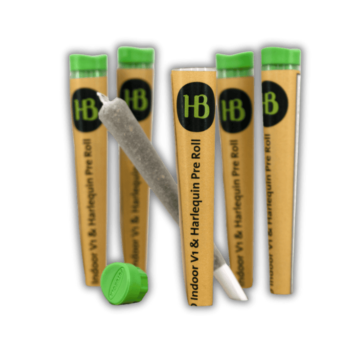 Herba di Berna V1 & Harlequin CBD Pre-Roll Joint 1g