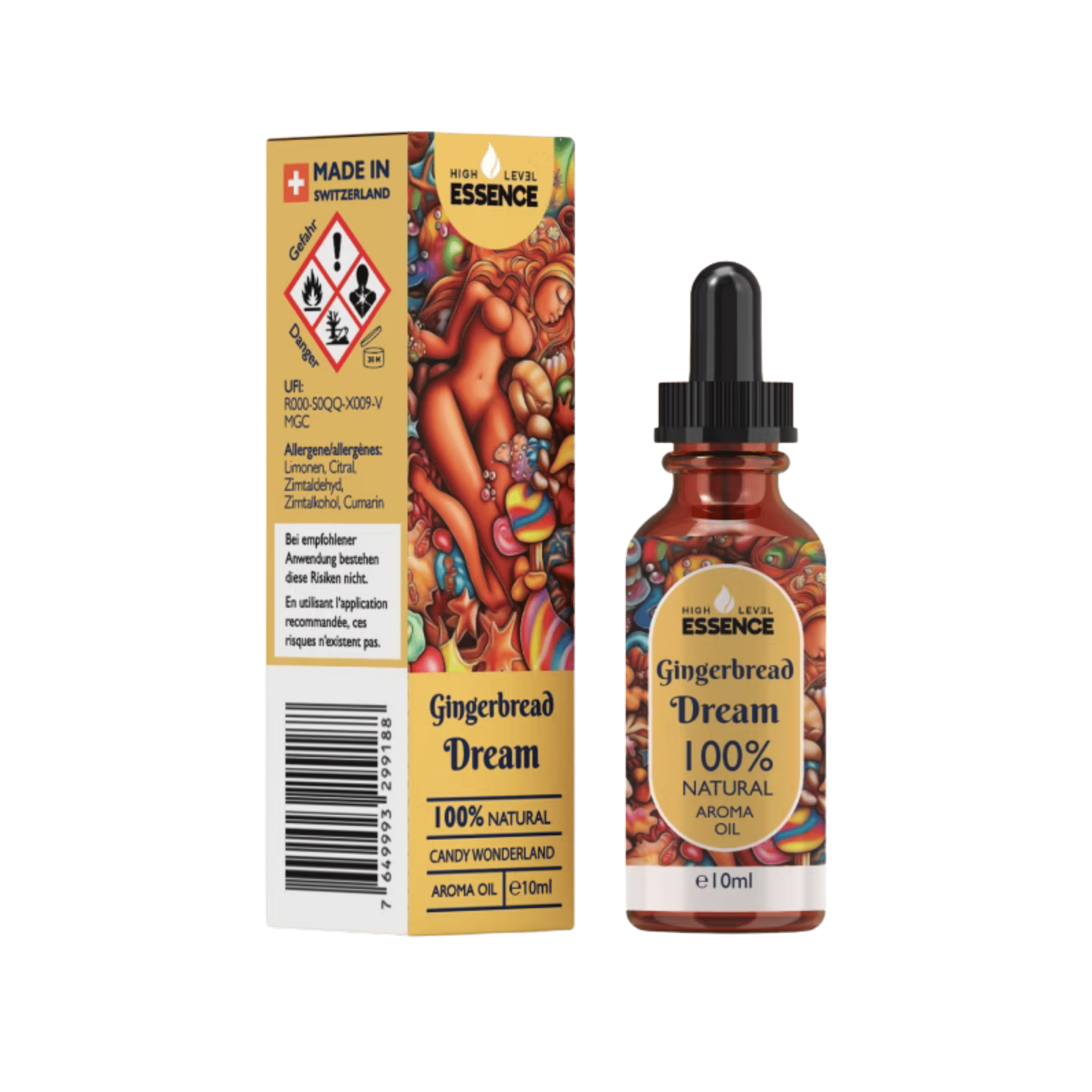 High Level Essence Gingerbread Dream Aromaöl 10 ml Packung