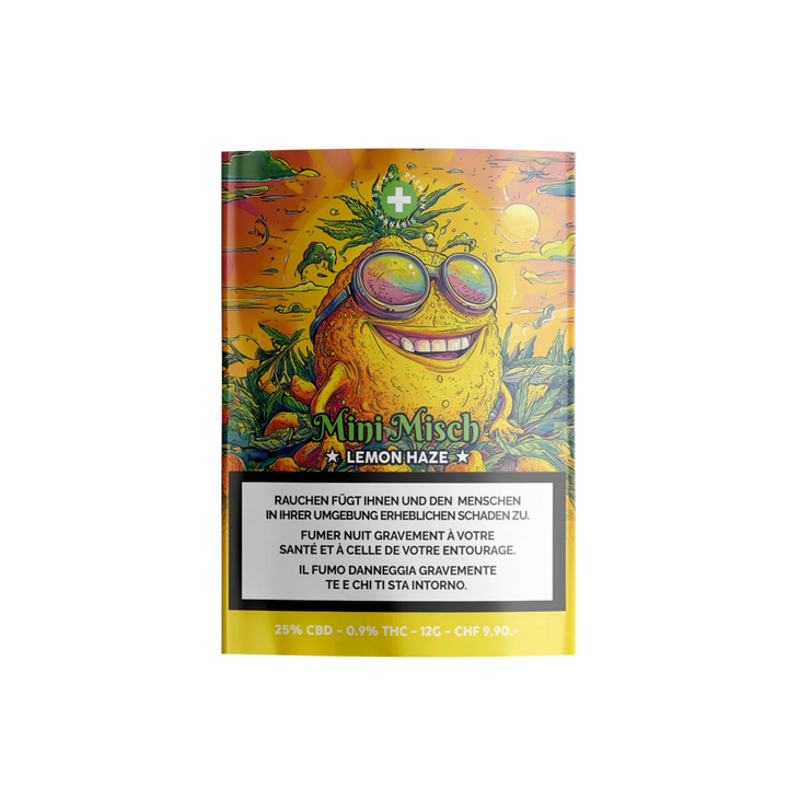 High Level Genetics Lemon Haze Indoor CBD Mini Misch 12g