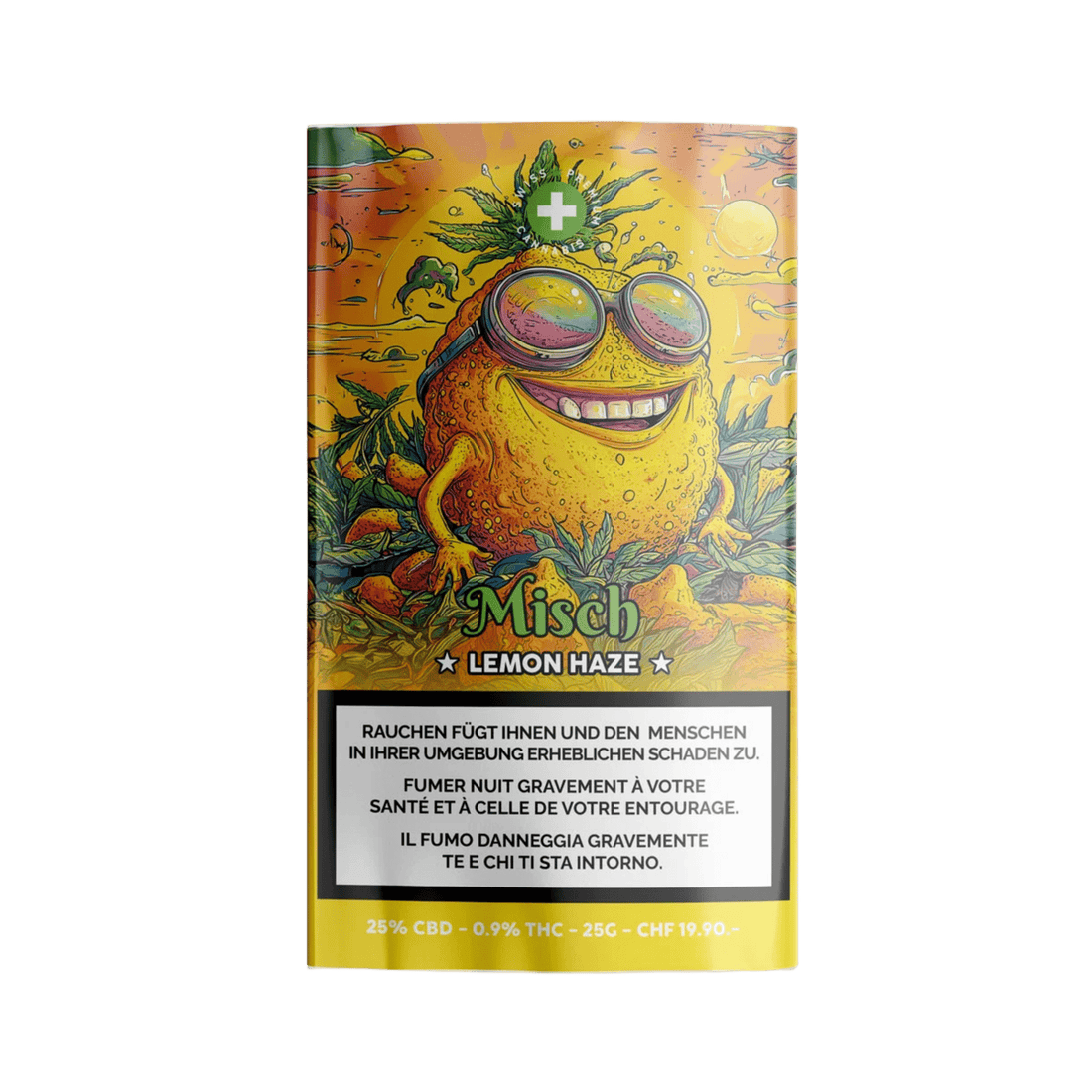 High Level Genetics - Lemon Haze - Indoor CBD Misch - 25g kaufen bei rauchwerk.ch