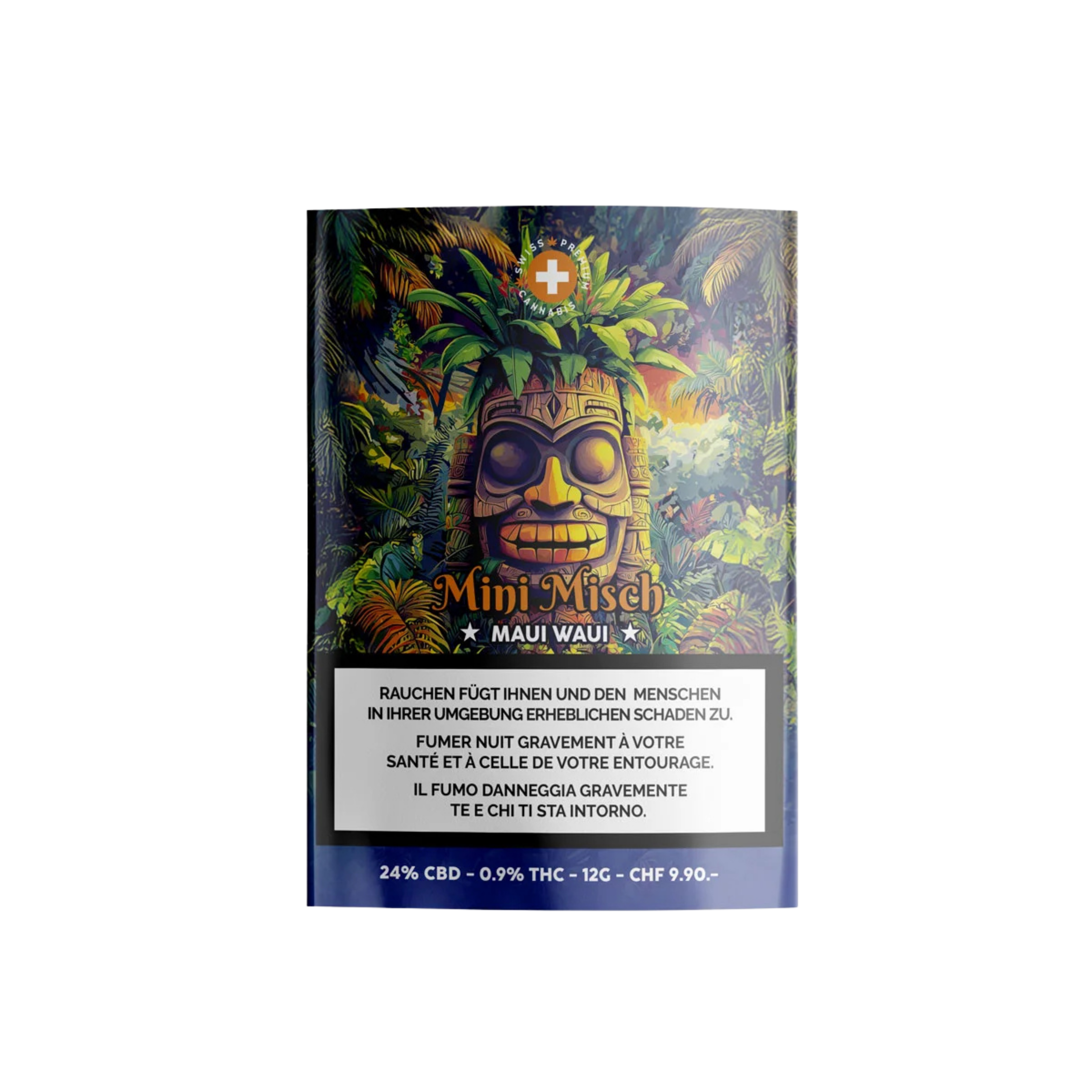 High Level Genetics Maui Waui Indoor CBD Mini Misch 12g