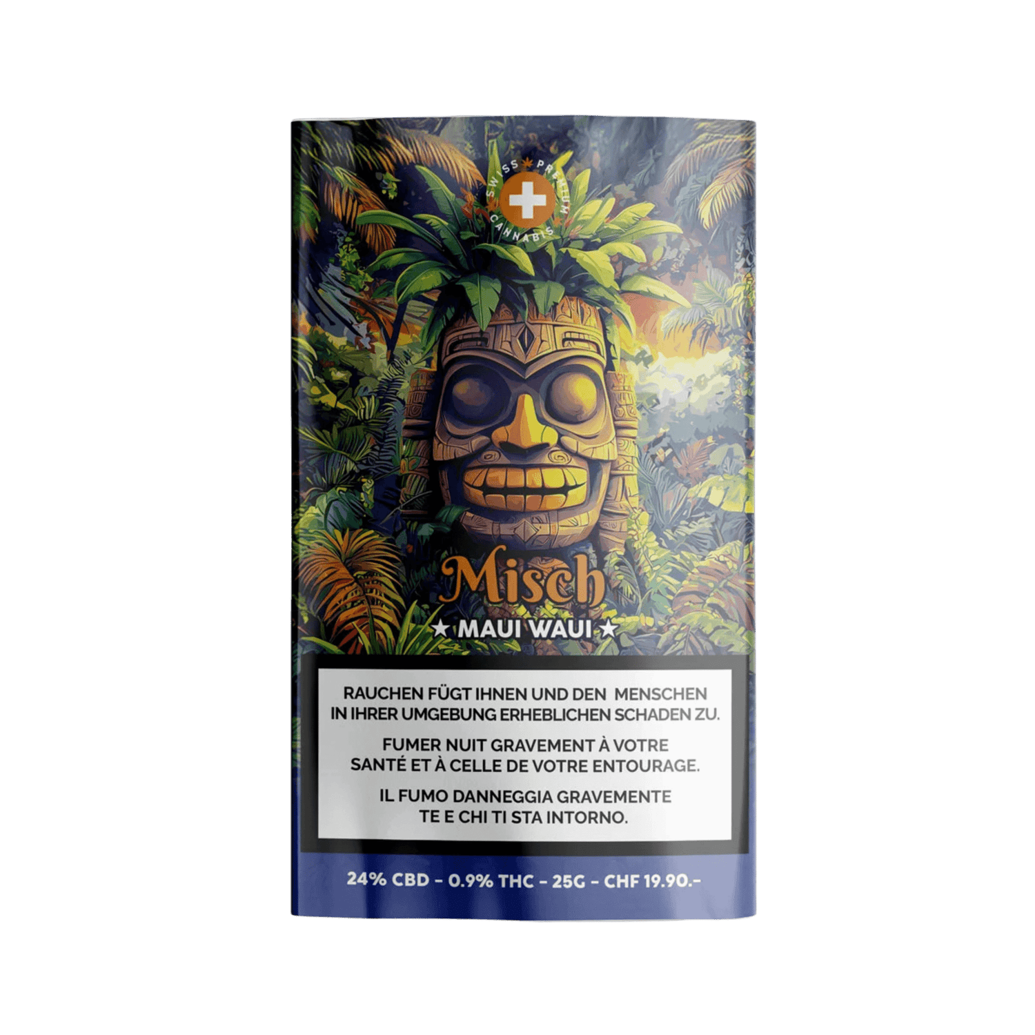 High Level Genetics Maui Waui Indoor CBD Misch 25g