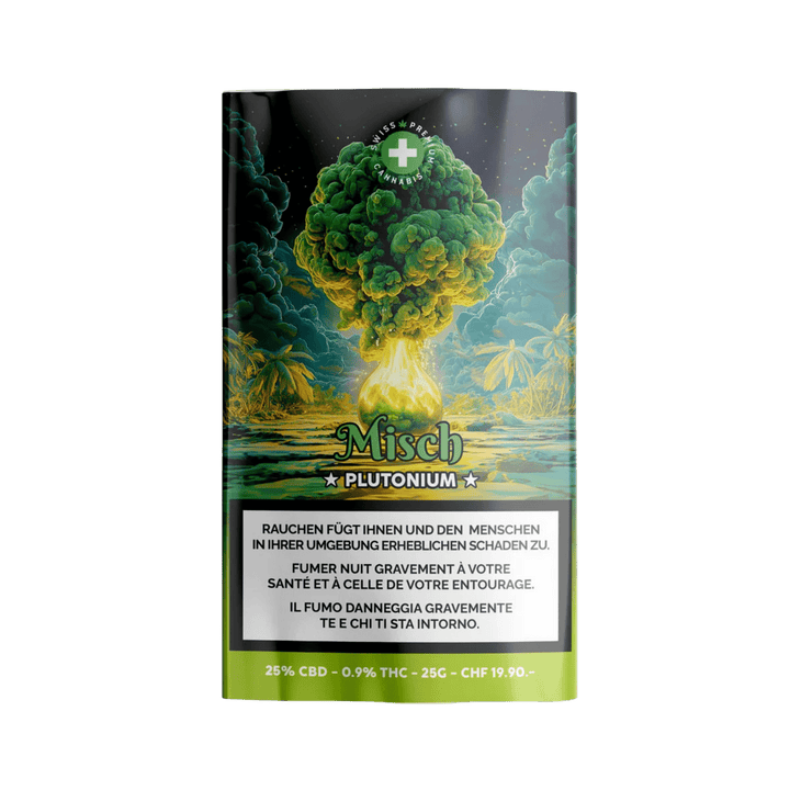 High Level Genetics Plutonium Indoor CBD Misch 25g