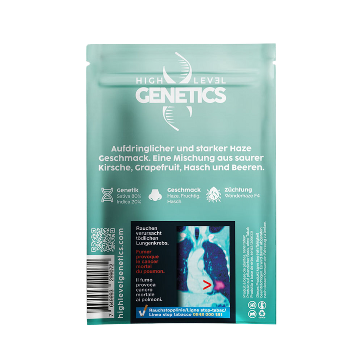 Wonderhaze CBD Blüten – Detailansicht der Buds