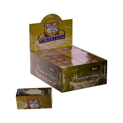 Highstore Nature Unbleached Rolls, 8 m, 24 Stück
