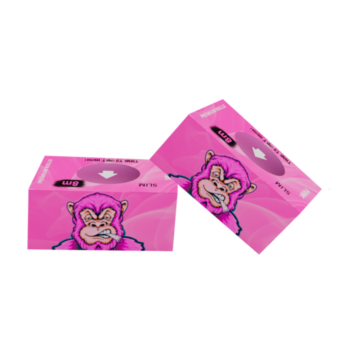 Highstore Pink Rolls, 8 m, 24 Stück