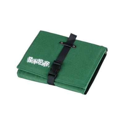 HoneyPuff Set in Grün – Tasche mit Grinder und Rolling Tray
