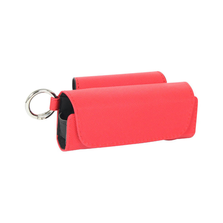 IQOS Hülle aus PVC in Rot mit Aufhänger