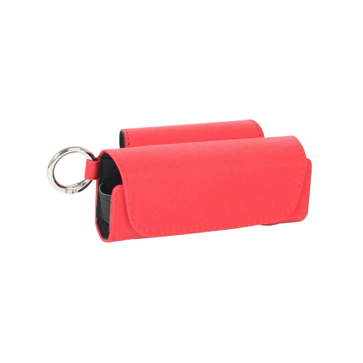 IQOS Hülle aus PVC in Rot mit Aufhänger