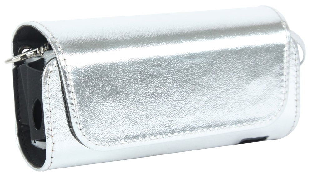 IQOS Schutzhülle aus PVC in Silber mit Aufhänger