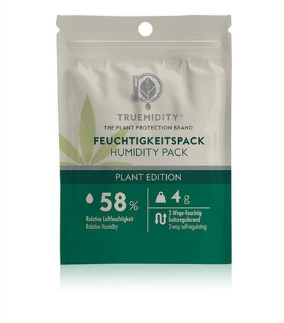 Humidity Pack 58 Prozent 4g im wiederverschliessbaren Beutel für Vorratsgläser