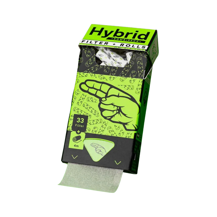 Hybrid Supreme Aktivkohlefilter & Rolls Kombipack 33 Stück