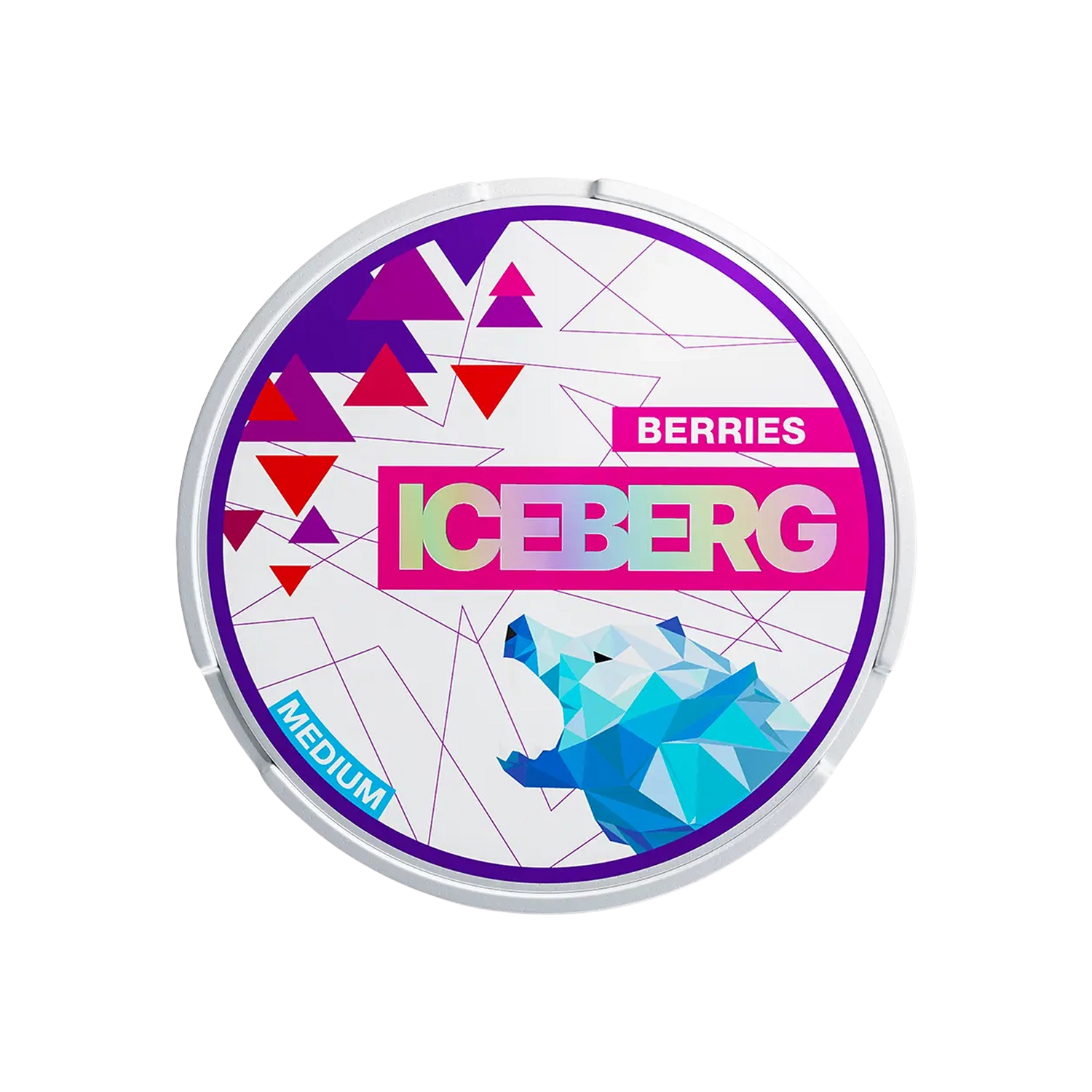ICEBERG Medium Berries Nikotinbeutel Dose 20mg/g