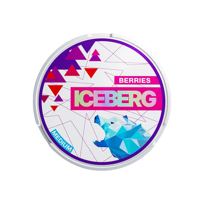 ICEBERG Medium Berries Nikotinbeutel Dose 20mg/g
