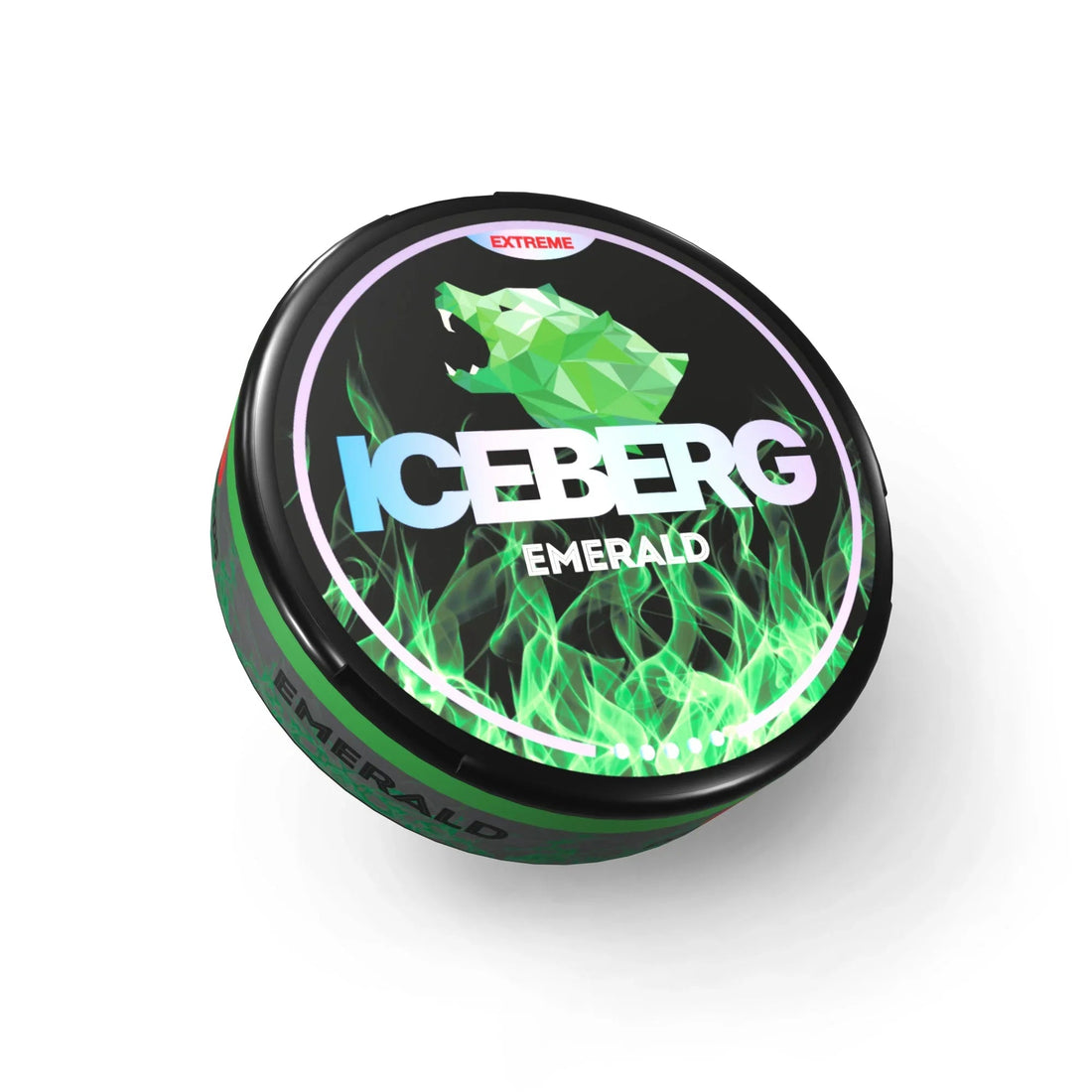 ICEBERG Strong Emerald Snus Dose 50mg/g Apfel Zitrone