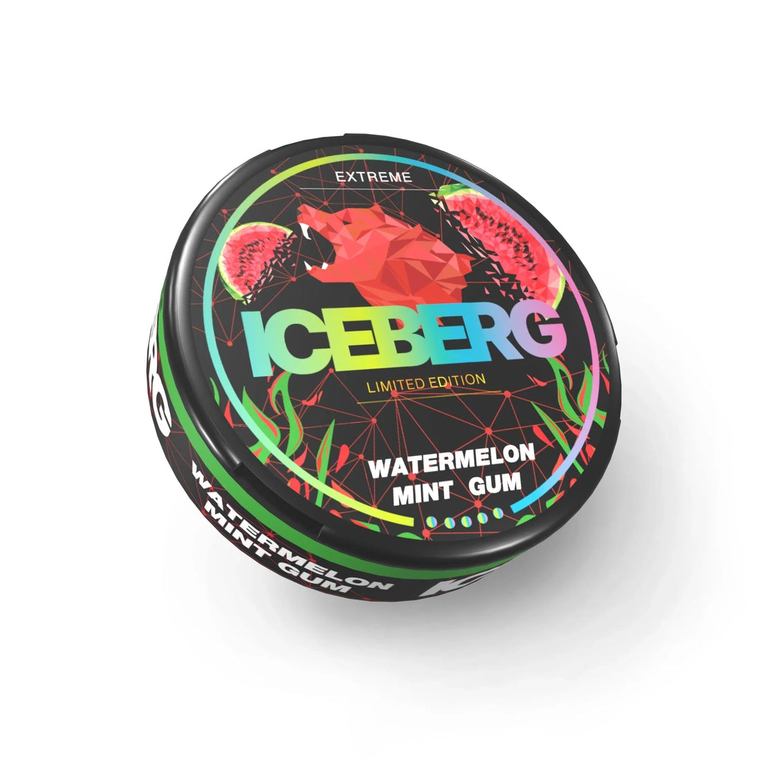 ICEBERG Strong Watermelon Mint Gum Snus Dose 50mg/g