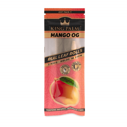 King Palm Mini Mango OG Real Leaf Rolls 2er-Pack