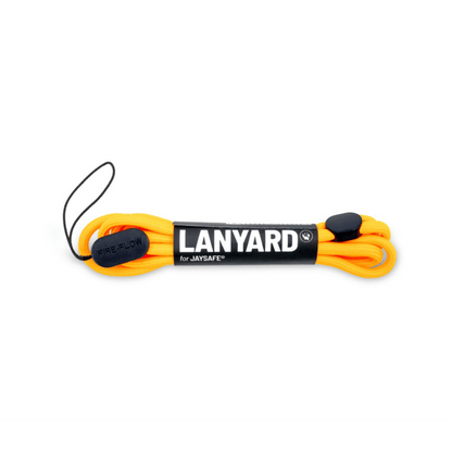 JAYSAFE Lanyard Orange – praktisches Schlüsselband unterwegs