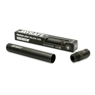 JAYSAFE Premium Joint Tube Black in Verpackung und Case