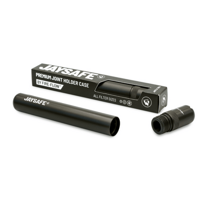 JAYSAFE Premium Joint Tube Black in Verpackung und Case