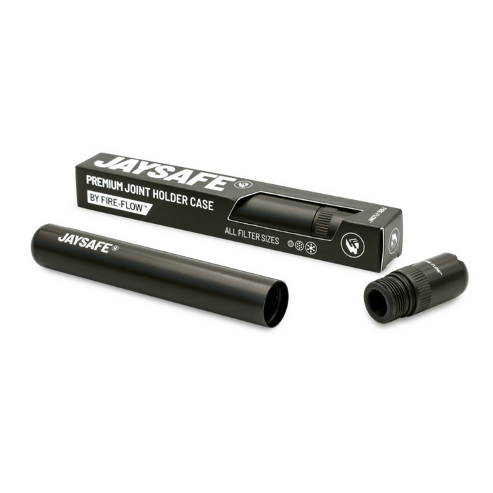 JAYSAFE Premium Joint Tube Black in Verpackung und Case
