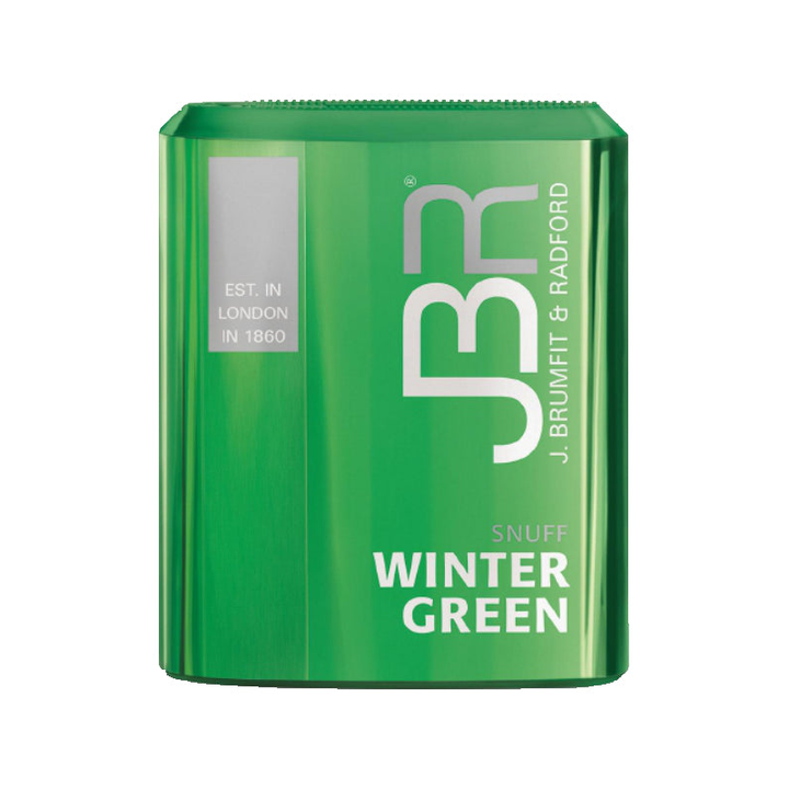 JBR Wintergreen Schnupftabak, 10 x 10 g