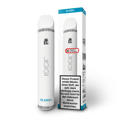 JIGGI Bubba Einweg Vape 20mg mit Blaubeeren und Kaugummi