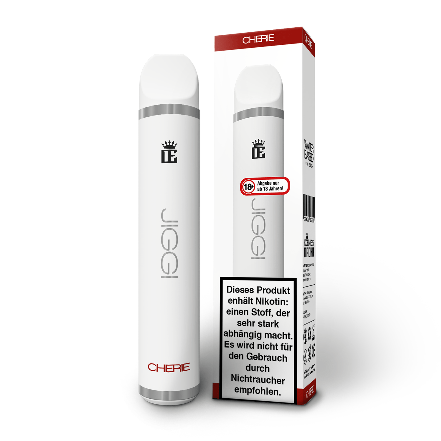 JIGGI Vapes Chérie 20mg Einweg Vape mit Verpackung