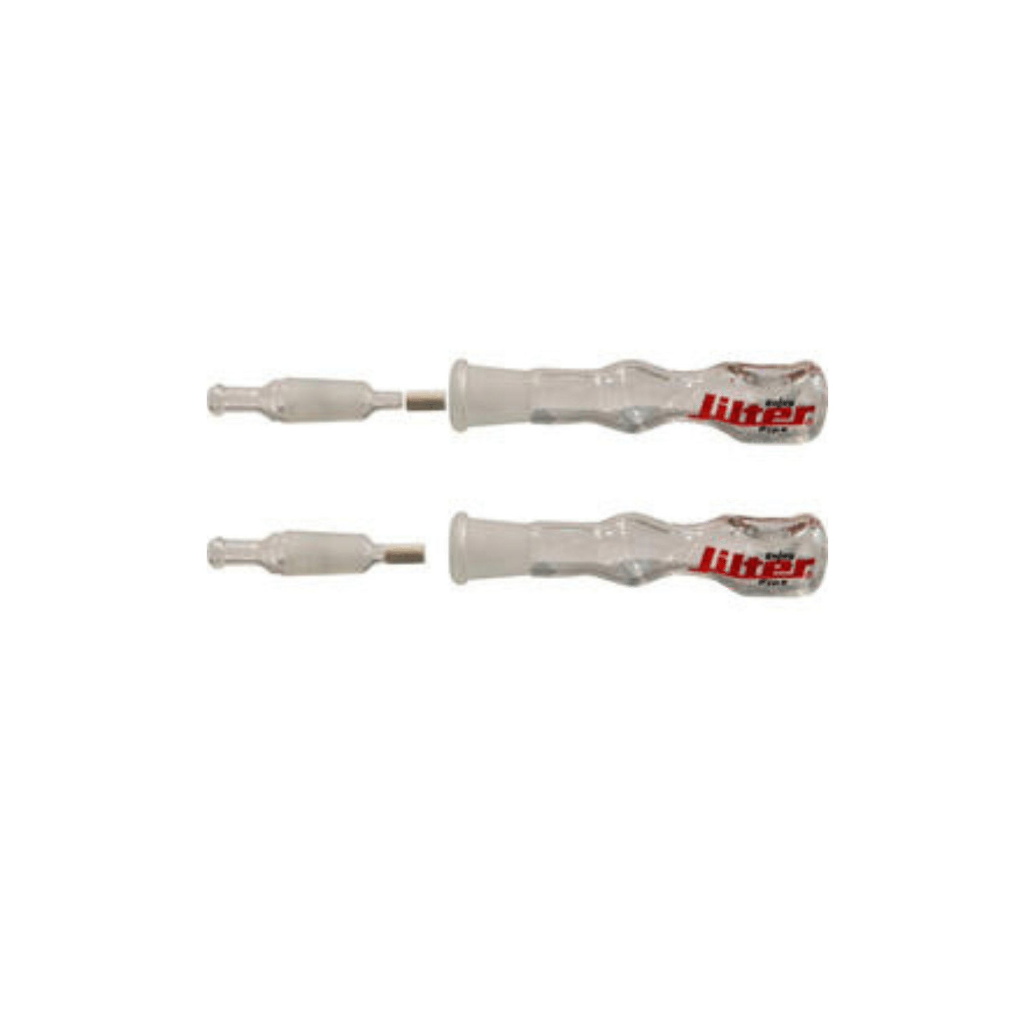 Jilter Glass-Pipe Glaspfeife mit wechselbarem Mundstück