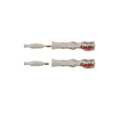 Jilter Glass-Pipe Glaspfeife mit wechselbarem Mundstück