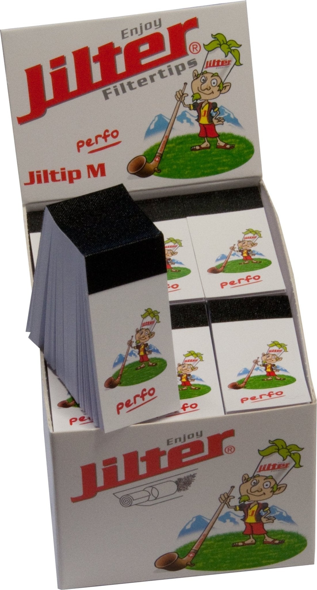 Jilter Jiltip M FAT PERFO Display mit 12 Packungen