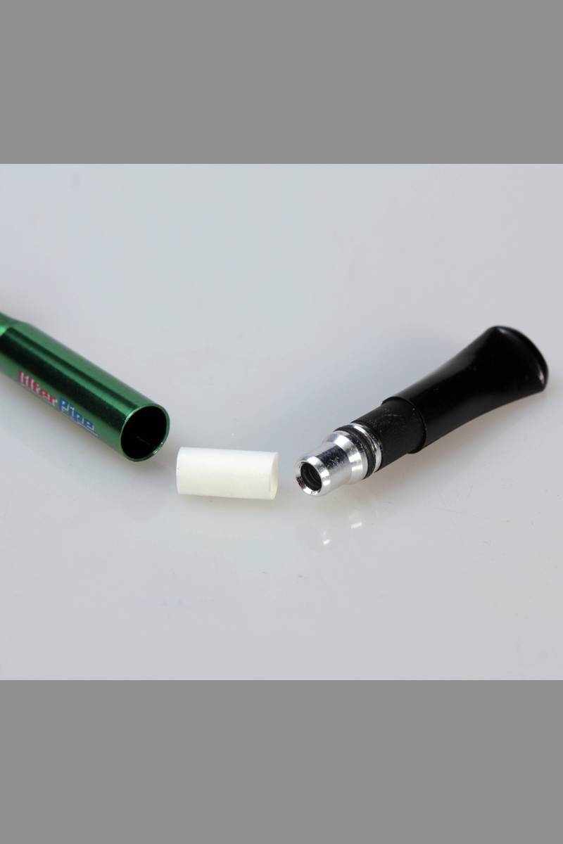 One-Hit Pipe Set mit 42 Jilter Filtern und Pinzette