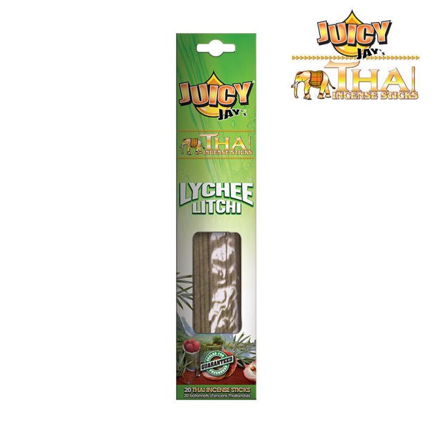 Juicy Jay Räucherstäbchen Lychee, Packung mit 20 Stäbchen