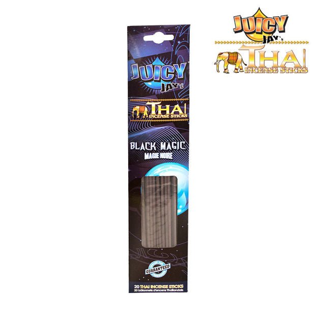 Juicy Jay Räucherstäbchen Black Magic, Packung mit 20 Stäbchen