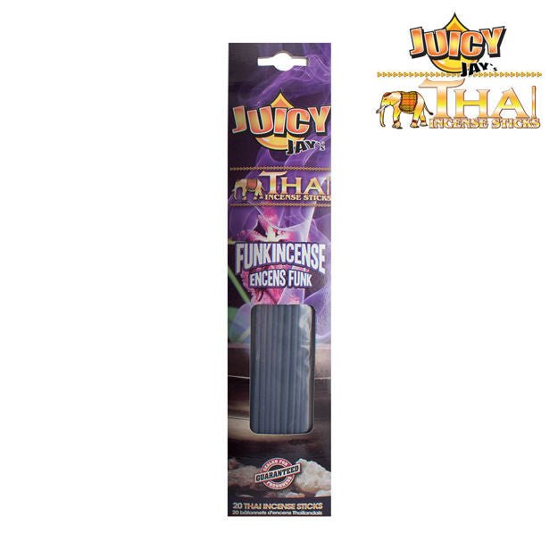 uicy Jay Räucherstäbchen Funkincense, Packung mit 20 Stäbchen