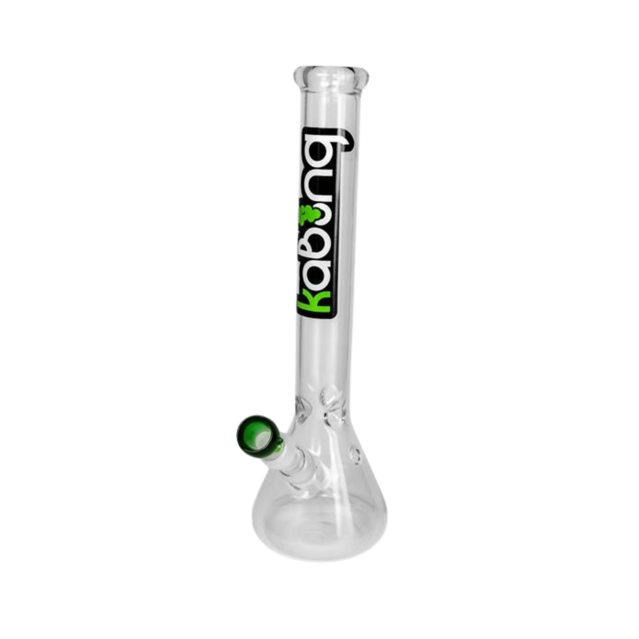 Kabong Ice Glas Bong 44 cm mit Logo, transparent