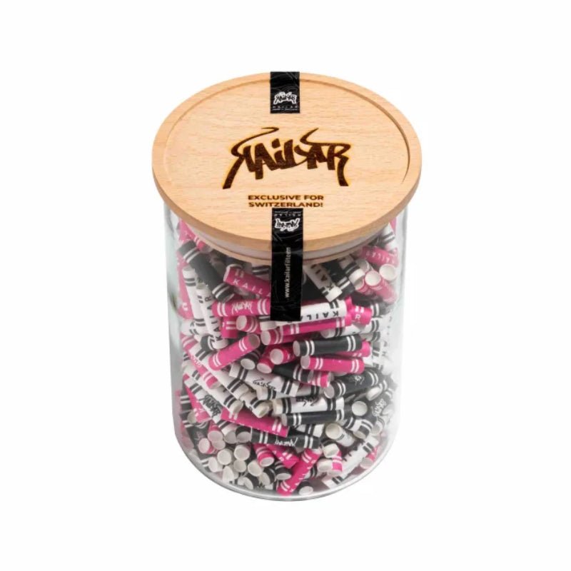 Kailar - 500er Glas Cellulose Aktivkohlefilter - Triplemixed kaufen bei rauchwerk.ch