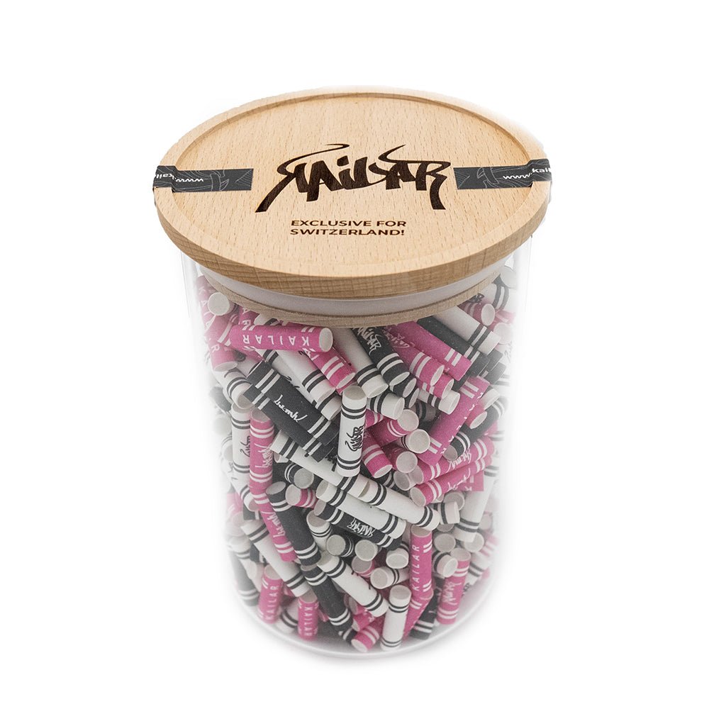 Kailar - 825er Glas Cellulose Aktivkohlefilter - Triplemixed kaufen bei rauchwerk.ch