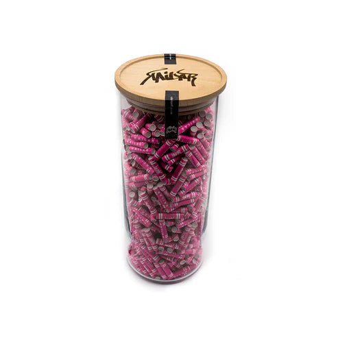 Kailar Slim Aktivkohlefilter Pink im 825er Glas mit Holzdeckel