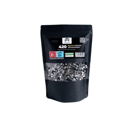 Kailar - BIG Size (9mm) Cellulose Aktivkohlefilter - 420 Stück kaufen bei rauchwerk.ch