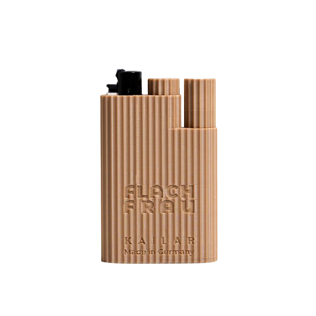 Kailar FLACHFRAU Das Original in Beige, Aufbewahrungs-Case