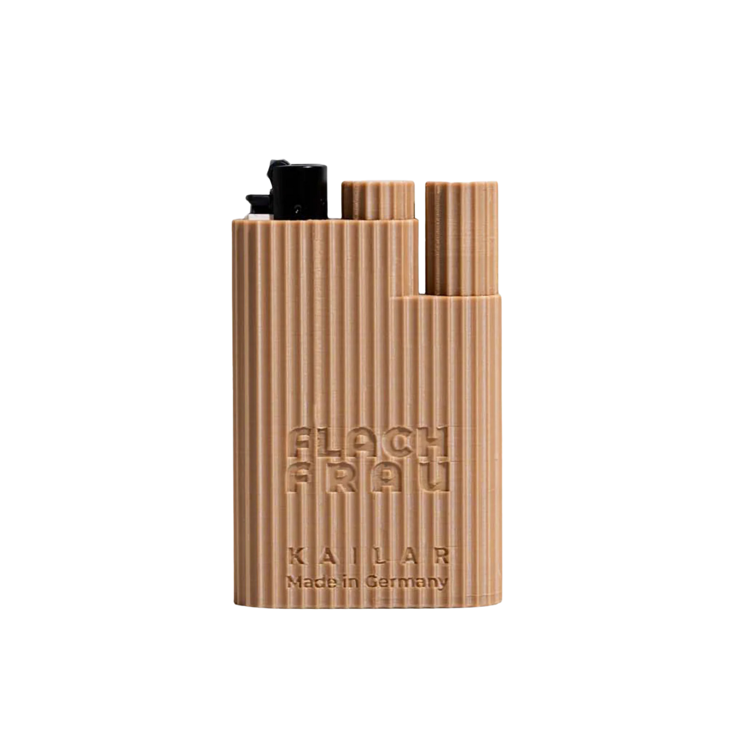 Kailar FLACHFRAU Das Original in Beige, Aufbewahrungs-Case