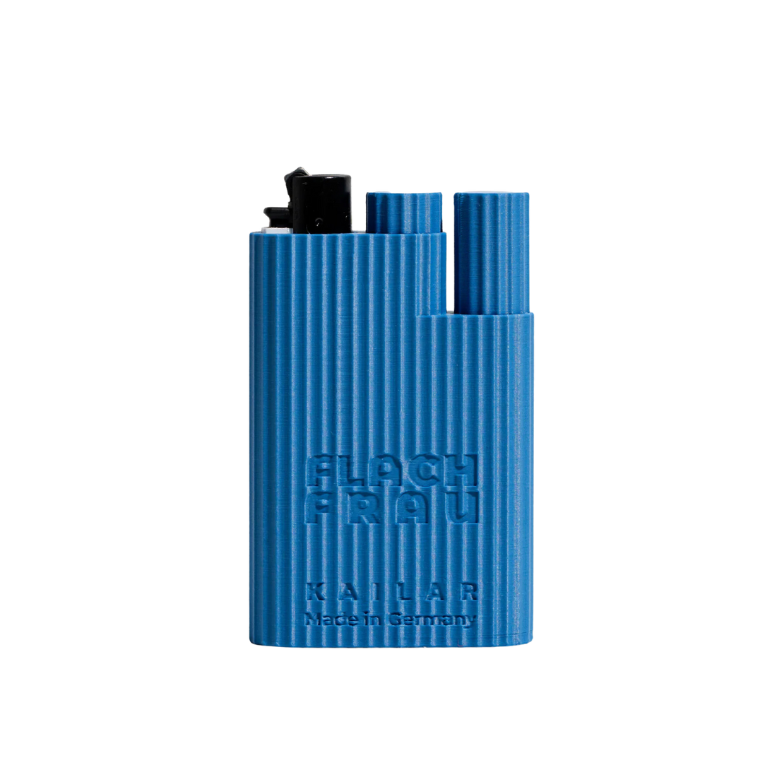 Kailar FLACHFRAU Blue Aufbewahrungs-Case im Flachmann-Format