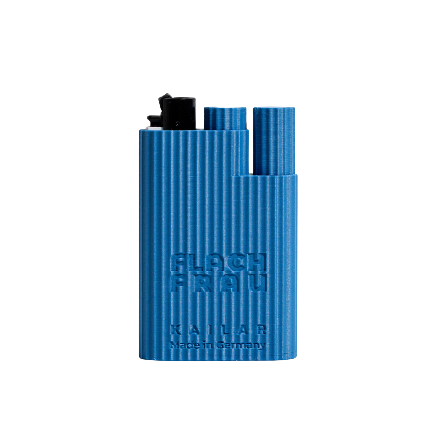 Kailar FLACHFRAU Blue Aufbewahrungs-Case im Flachmann-Format